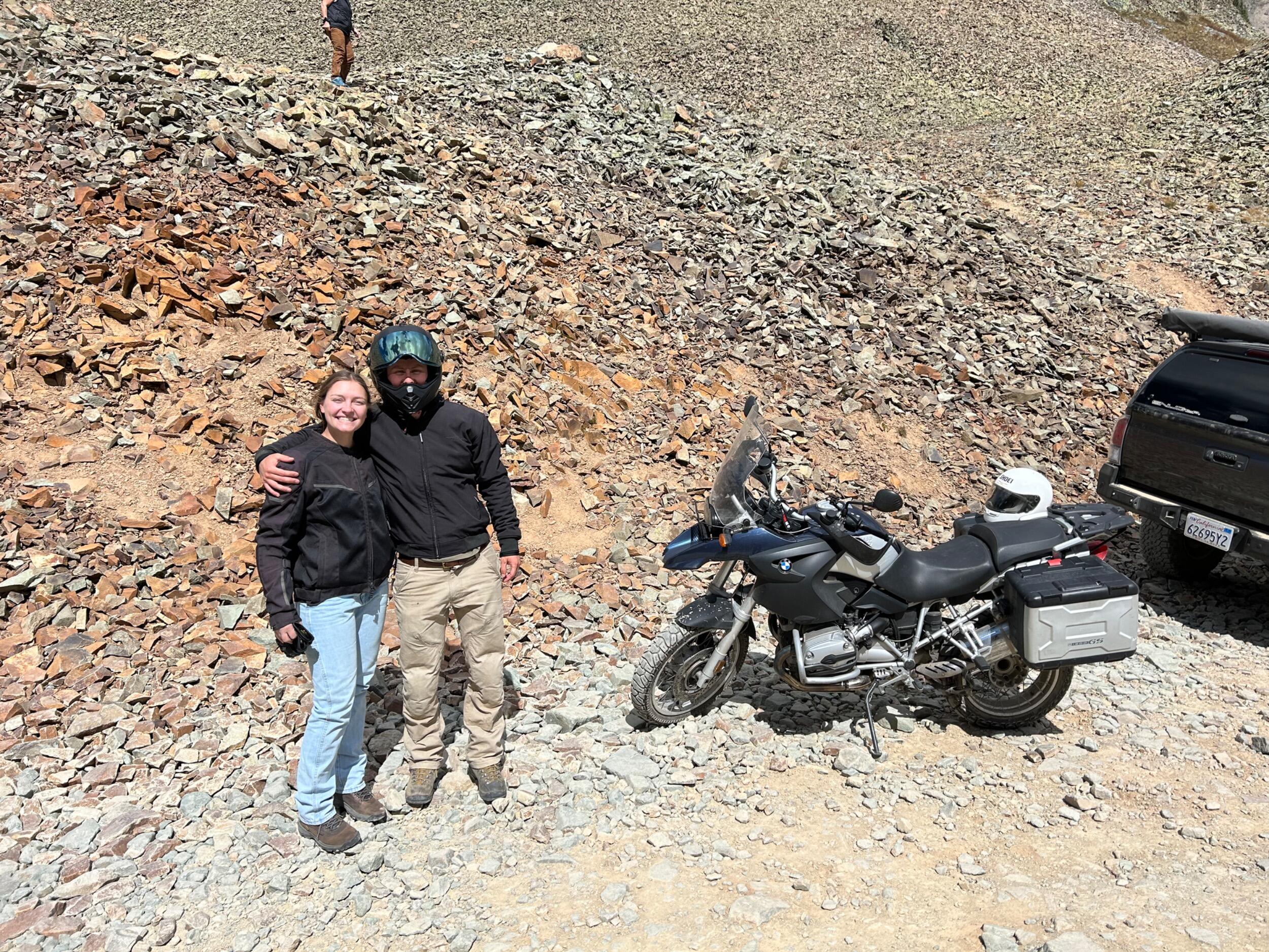 Summit of Ophir Pass. 