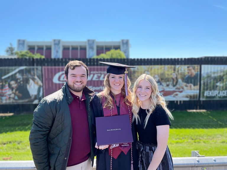 Supporting Taylor at her College Graduation