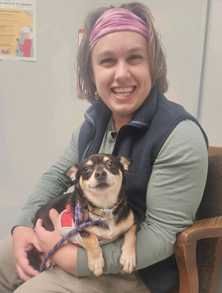 We became pawrents to Chi Chi or better known as "Chi Boogie" 