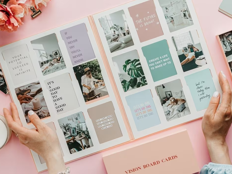 vision board kit for the perfect wedding planning kit