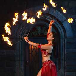 YASMINE AMAZING BELLYDANCER AND FIRE PERFORMER, profile image
