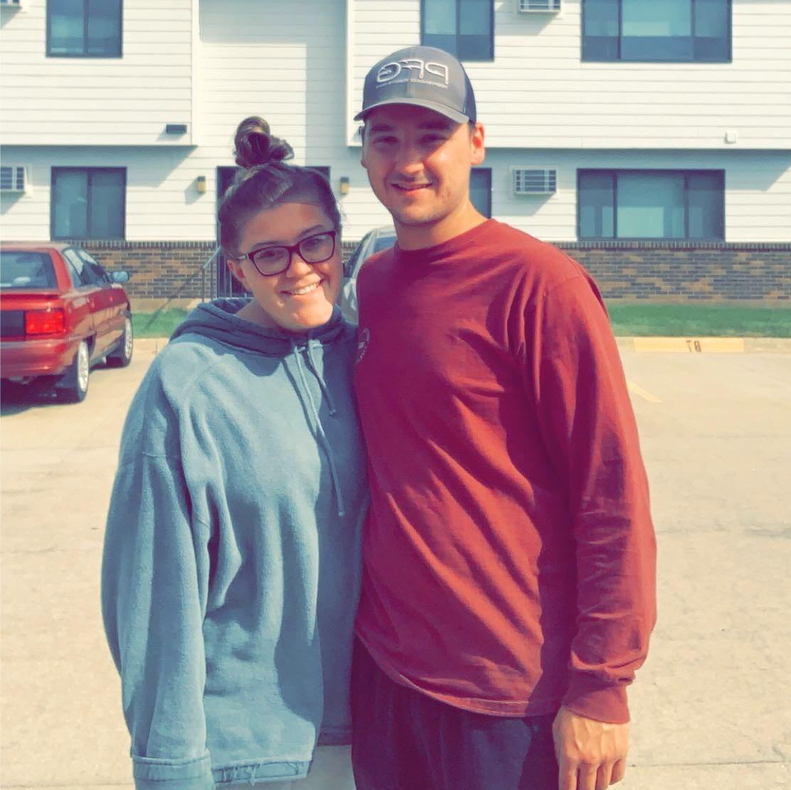 Moved into our first place together!