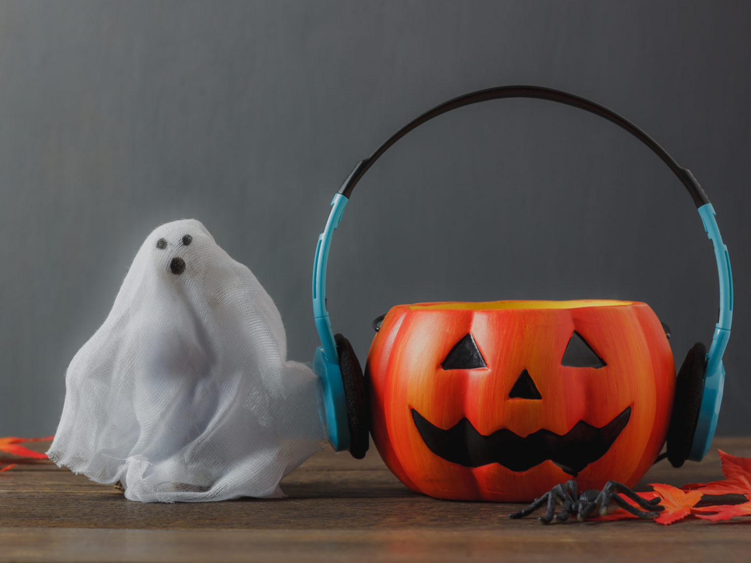 pumpkin and halloween music