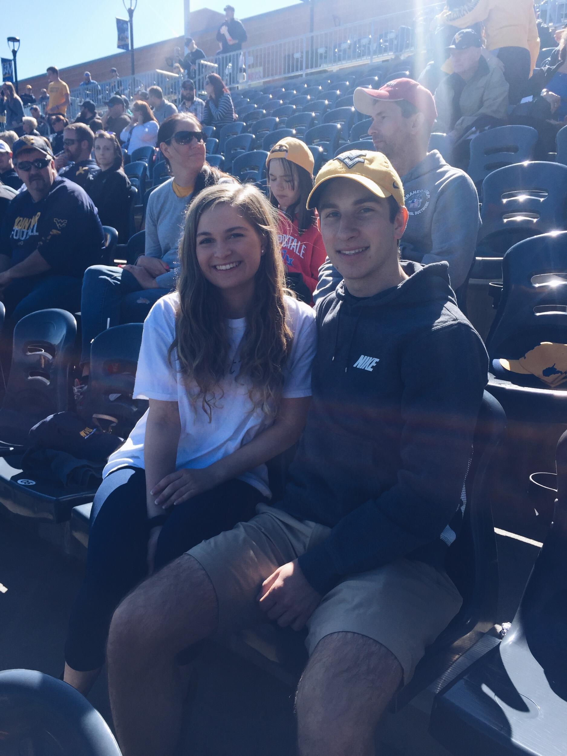 Kyle and Olivia met in 2017 while in school at WVU. 