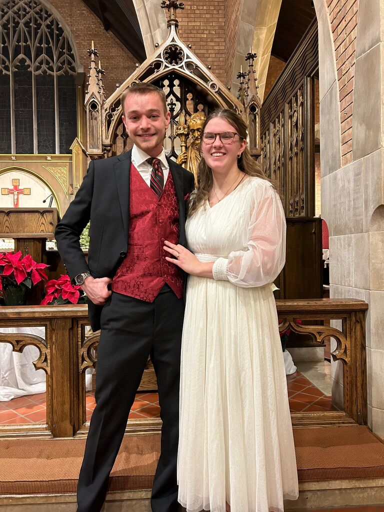 Full of Christmas joy after Christmas Eve Mass