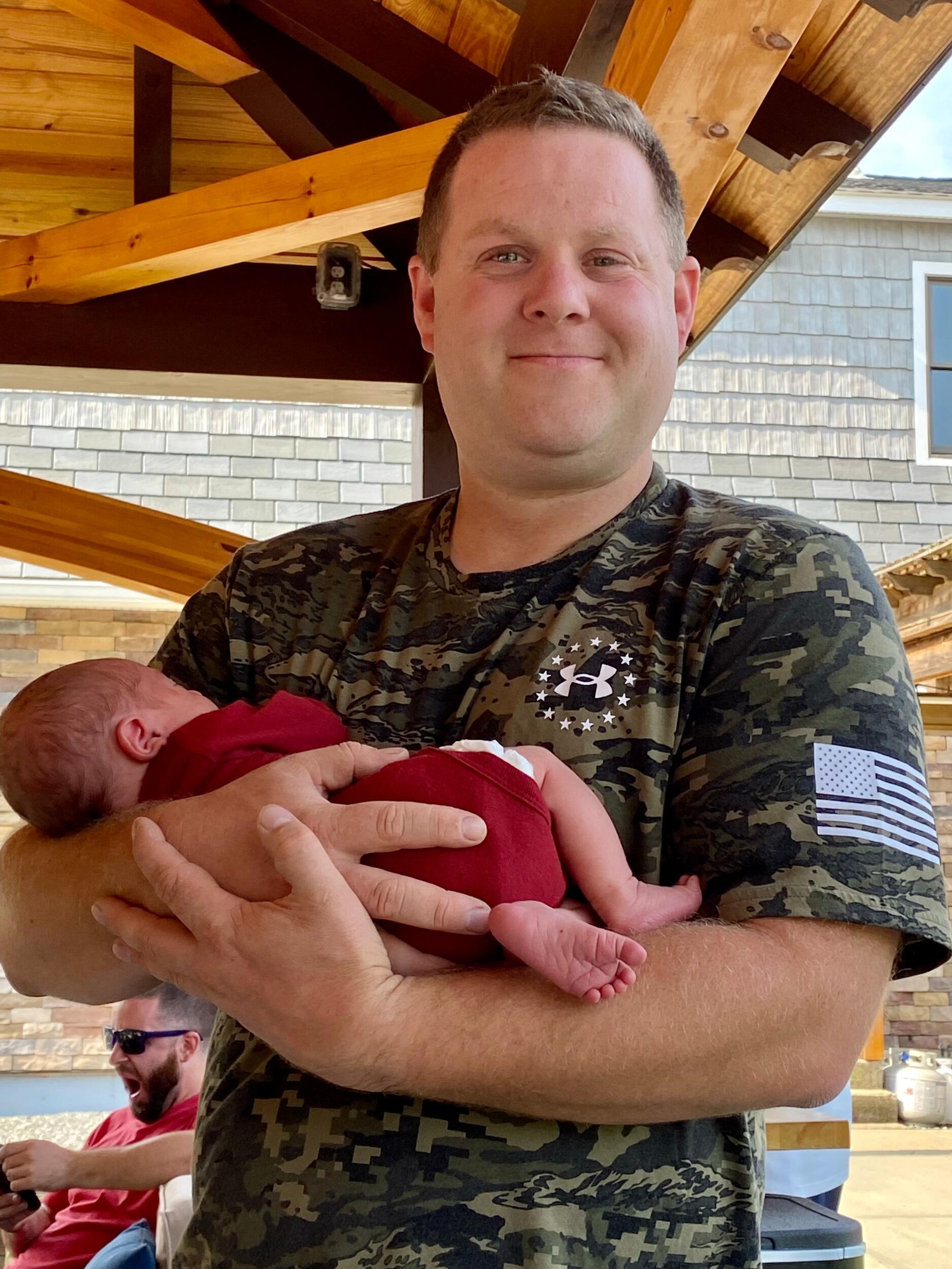 Became Auntie Meg and Uncle DJ when baby Joey was born- one of their favorite titles yet.