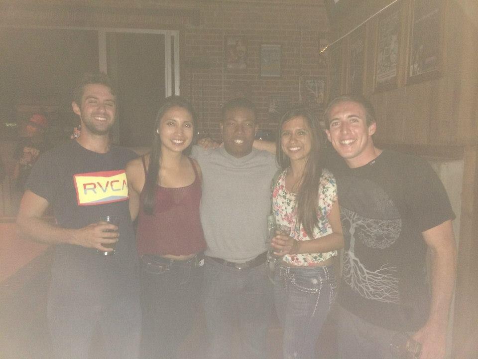 After a night out with friends, they share their first kiss (and they both remember!) 