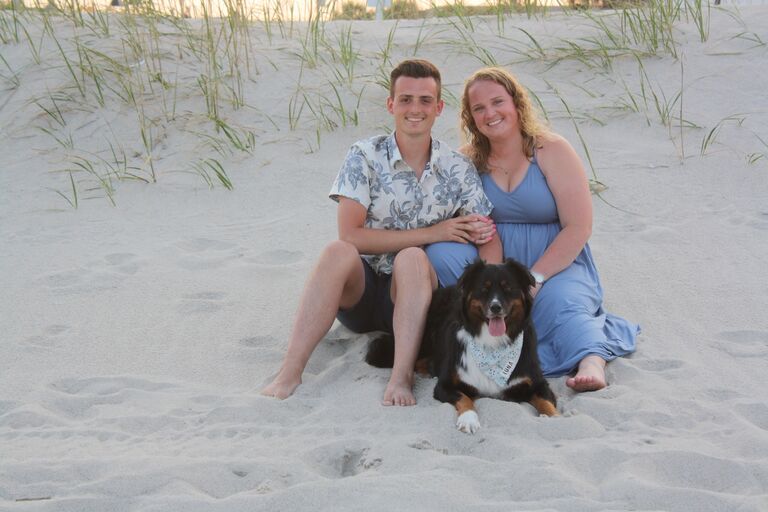 We took our girl to the beach!