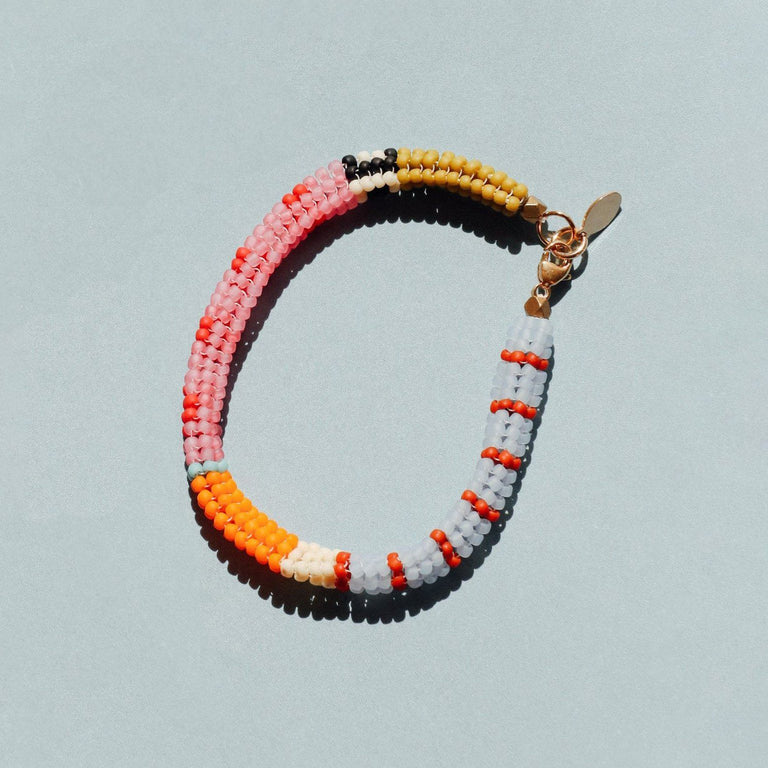 Pre-made beaded friendship bracelet from Made Trade
