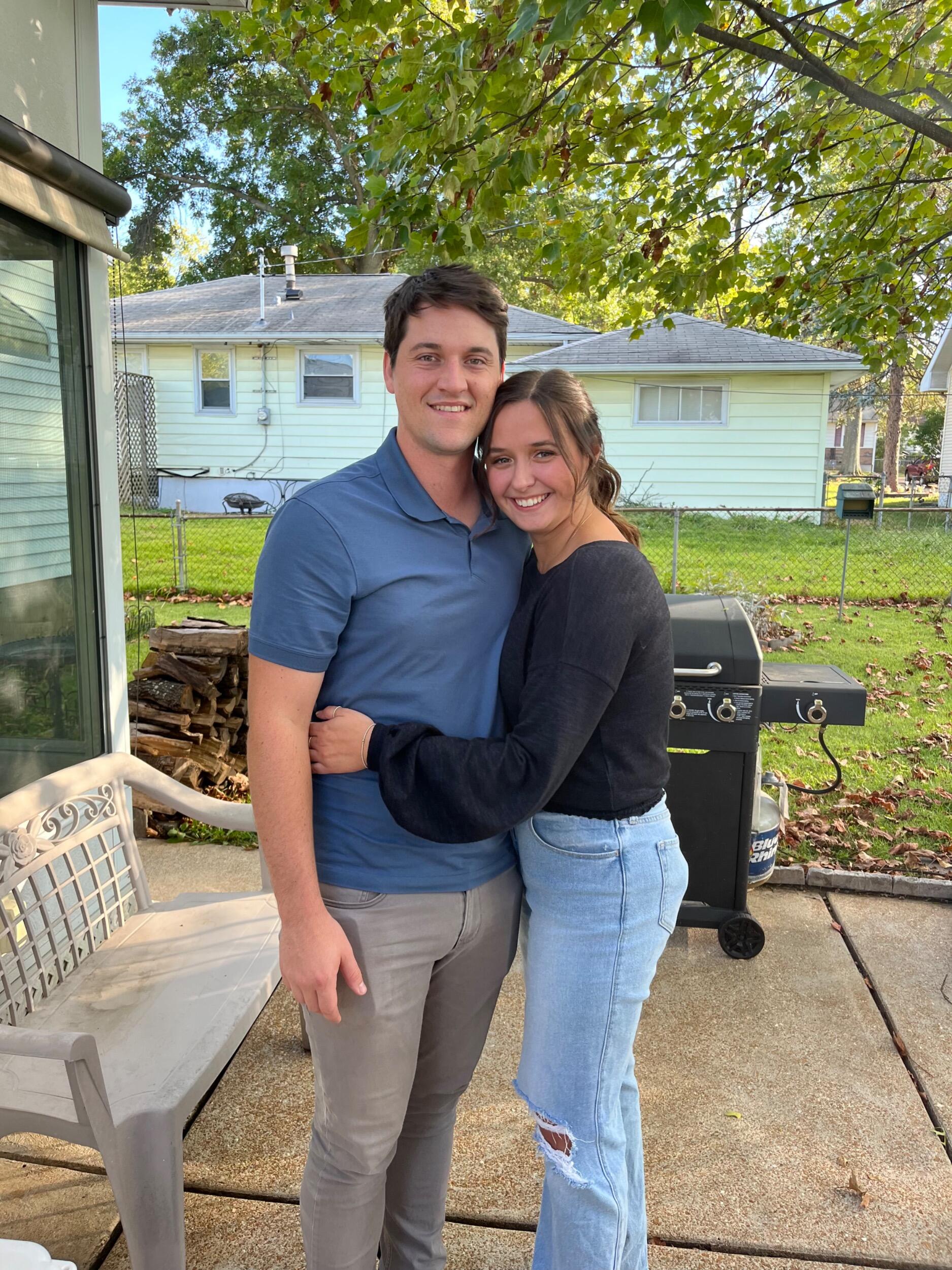 Celebrating Michael buying his first house! So proud of him!