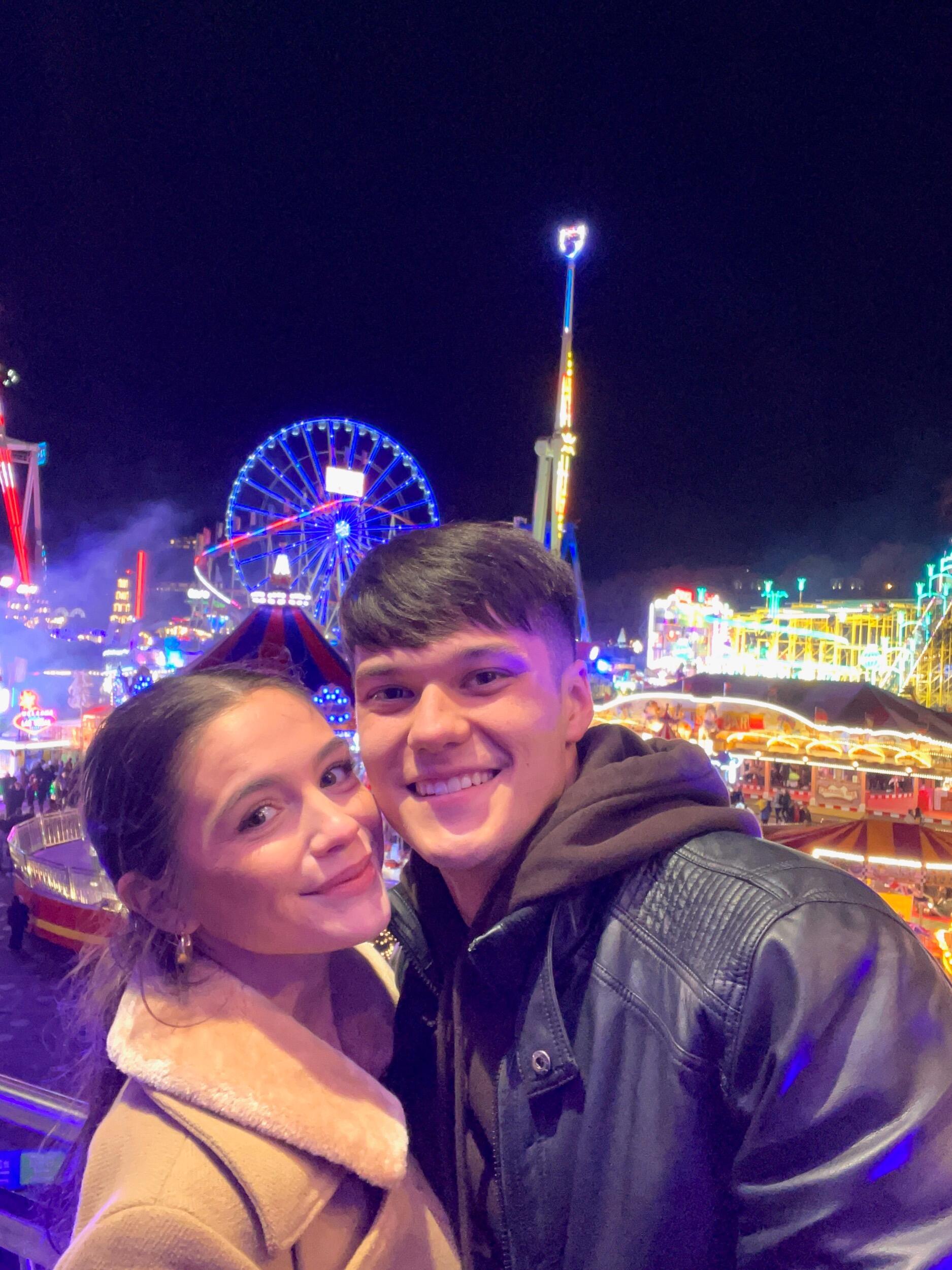 Winter Wonderland in London-
Enjoyed hot chocolate, tested our athleticism on the carnival games, got overran by children, and enjoyed the season.