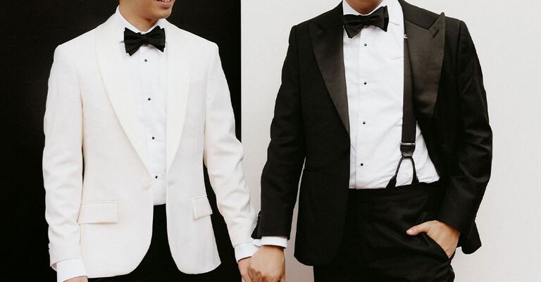 secure wedding attire and keep your wedding dress code in mind