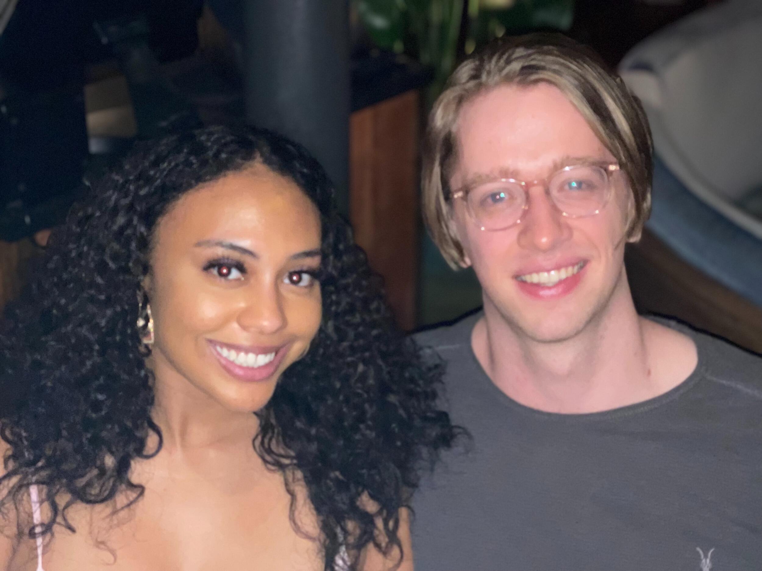 Daedrien and Brian met in February 2022. Despite Brian being a bit awkward on the first date, they kept at it. After three months of dating, Brian asked her to be his girlfriend.