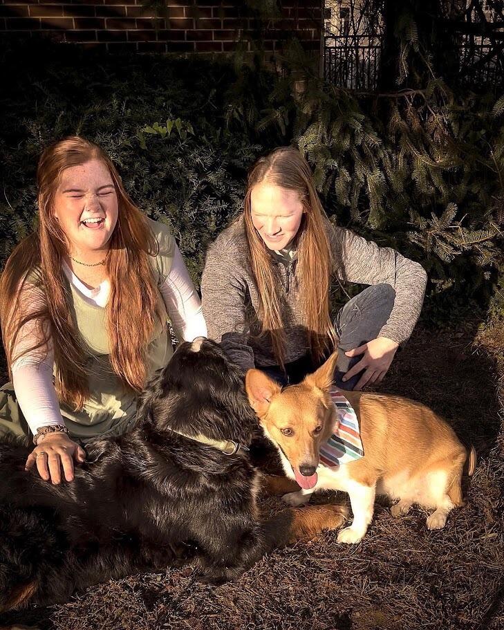 Connie had her social media debut with our first family pictures with her!