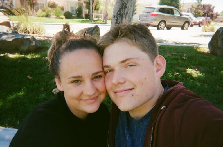 We hung out as much as we could over the summer once we started dating knowing we were going to the long distance. One of our favorite things to do together was going to the park and playing board games. 