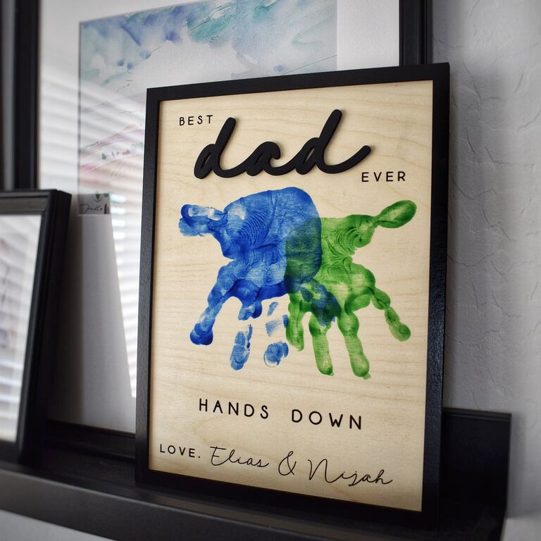 Custom father's day sign