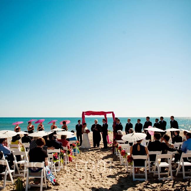 A Beach Wedding In Chicago Il