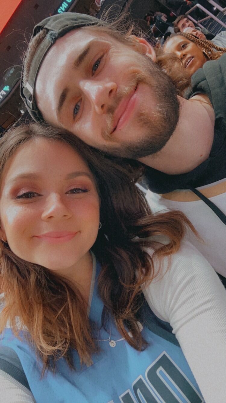 Christian took Julia to her first basketball game, but more importantly it was to see Luka Doncic... I mean the Mavs 