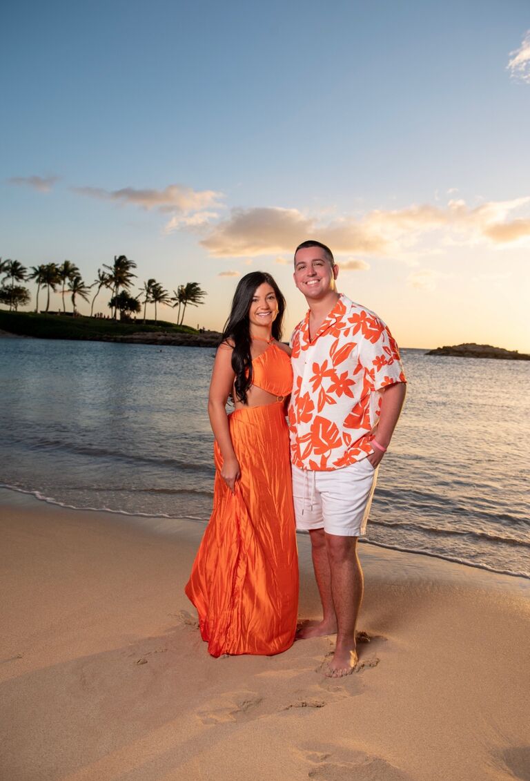 Celebrating our engagement in Hawaii