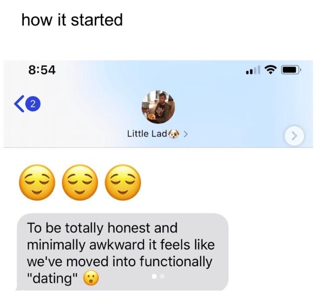 We never stopped talking after the Santa Monica trip. A few months later, Josh's fateful text to Alexa kicked off the Relationship with a violent cringe! The rest was history!