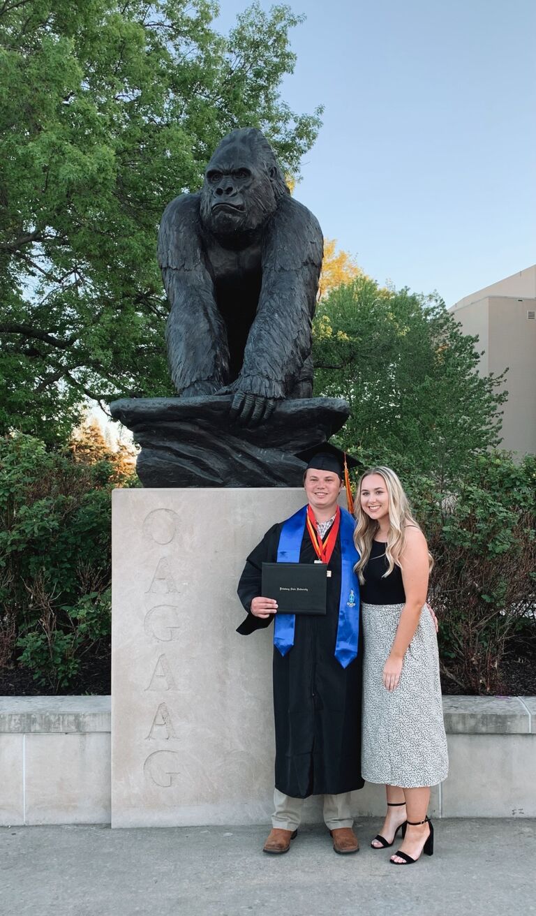 Ross' College Graduation from Pitt State!