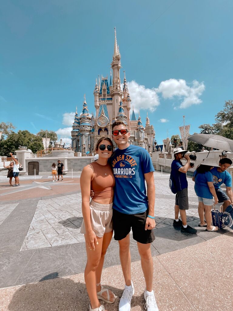 Allison got invited to go on Kobeys family vacation to Disney World! (They may have also stopped at a few Disney jewelry stores to look at rings)