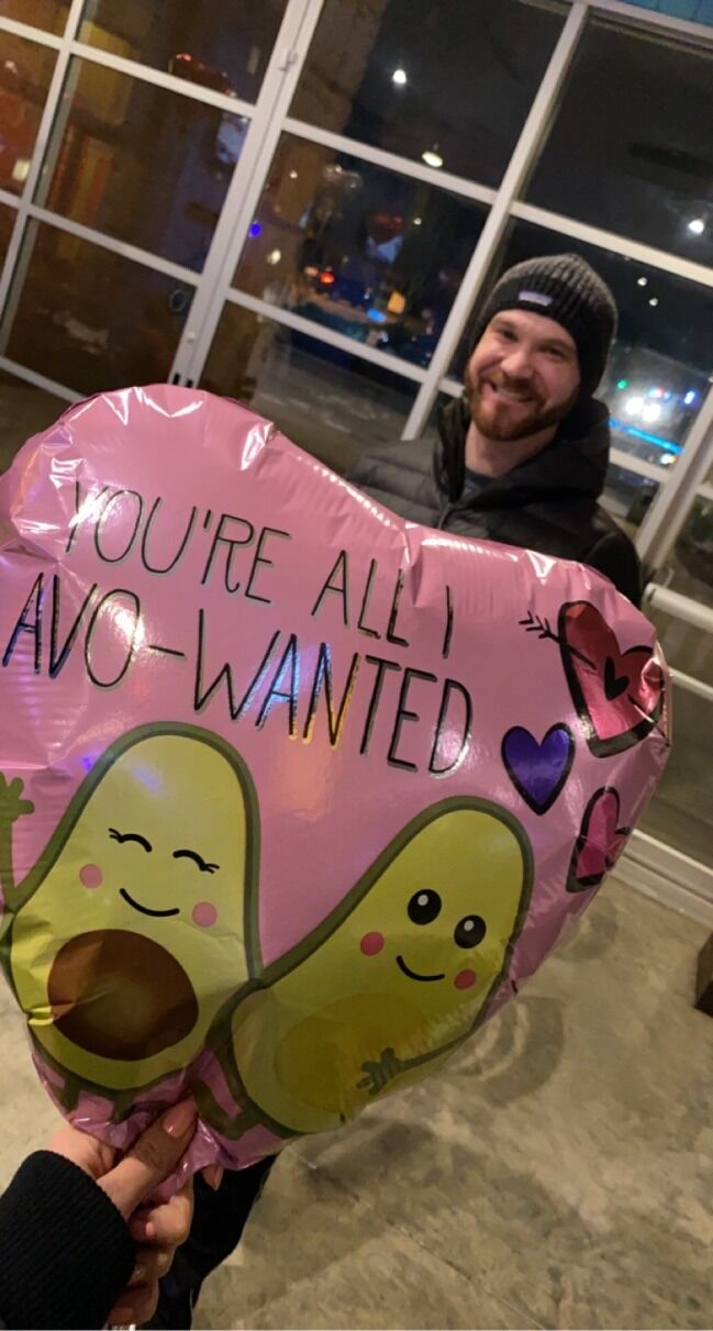 I thought this ballon was the greatest. Ben just made fun of my dorkiness. And I was perfectly happy with it!