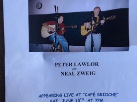 Peter Lawlor with Neal Zweig on lead guitar - Acoustic Duo - Exeter, NH - Hero Gallery 2