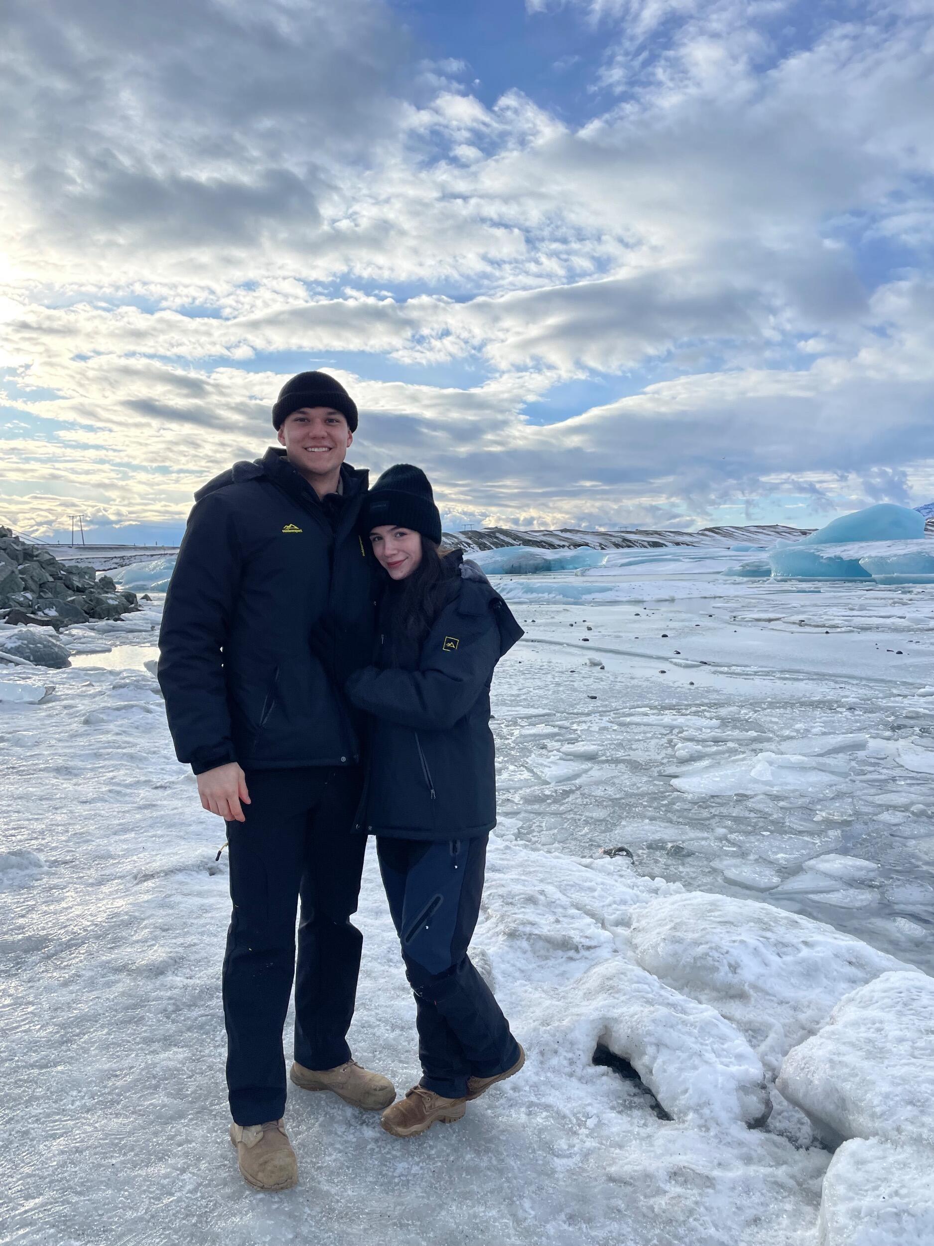 Diamond Beach, Iceland-
Our favorite trip in Europe! Celebrated Valentine's Day with a new promise ring. 