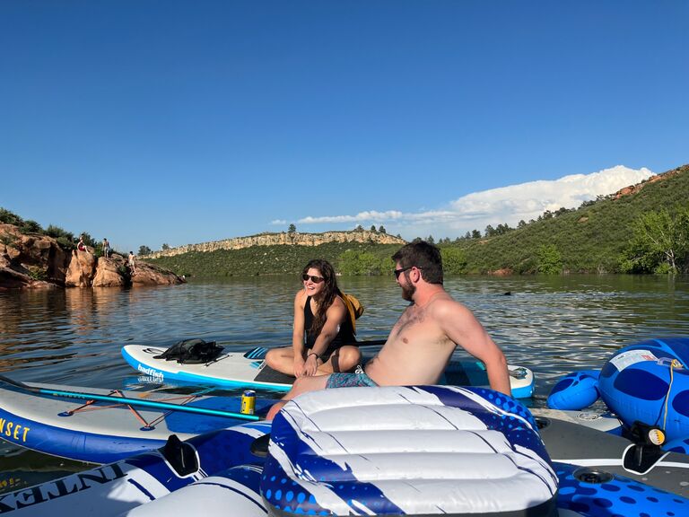 Horsetooth Reservoir.  