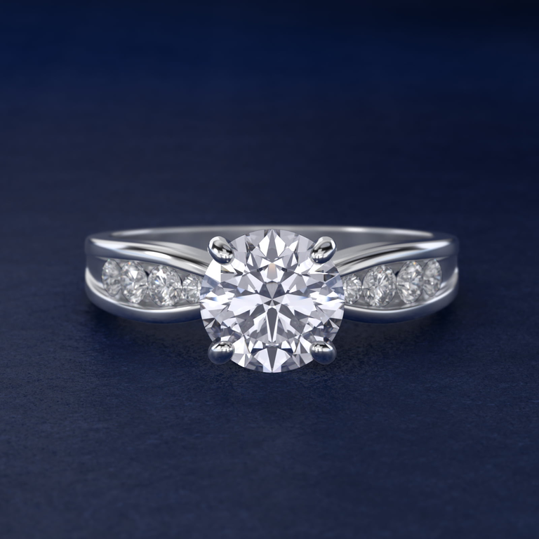 James Allen engagement ring