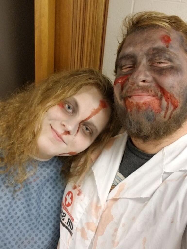 Haunted house for the 5th year together!