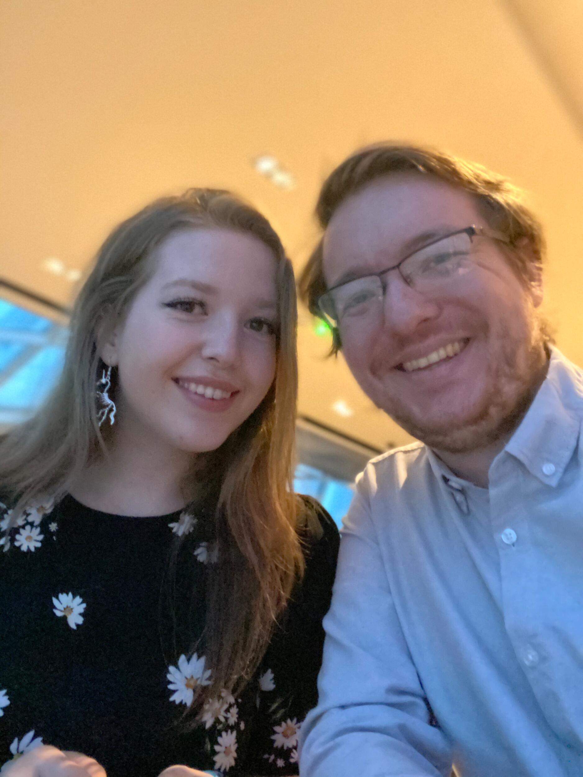Finally getting to see each other in person again!
