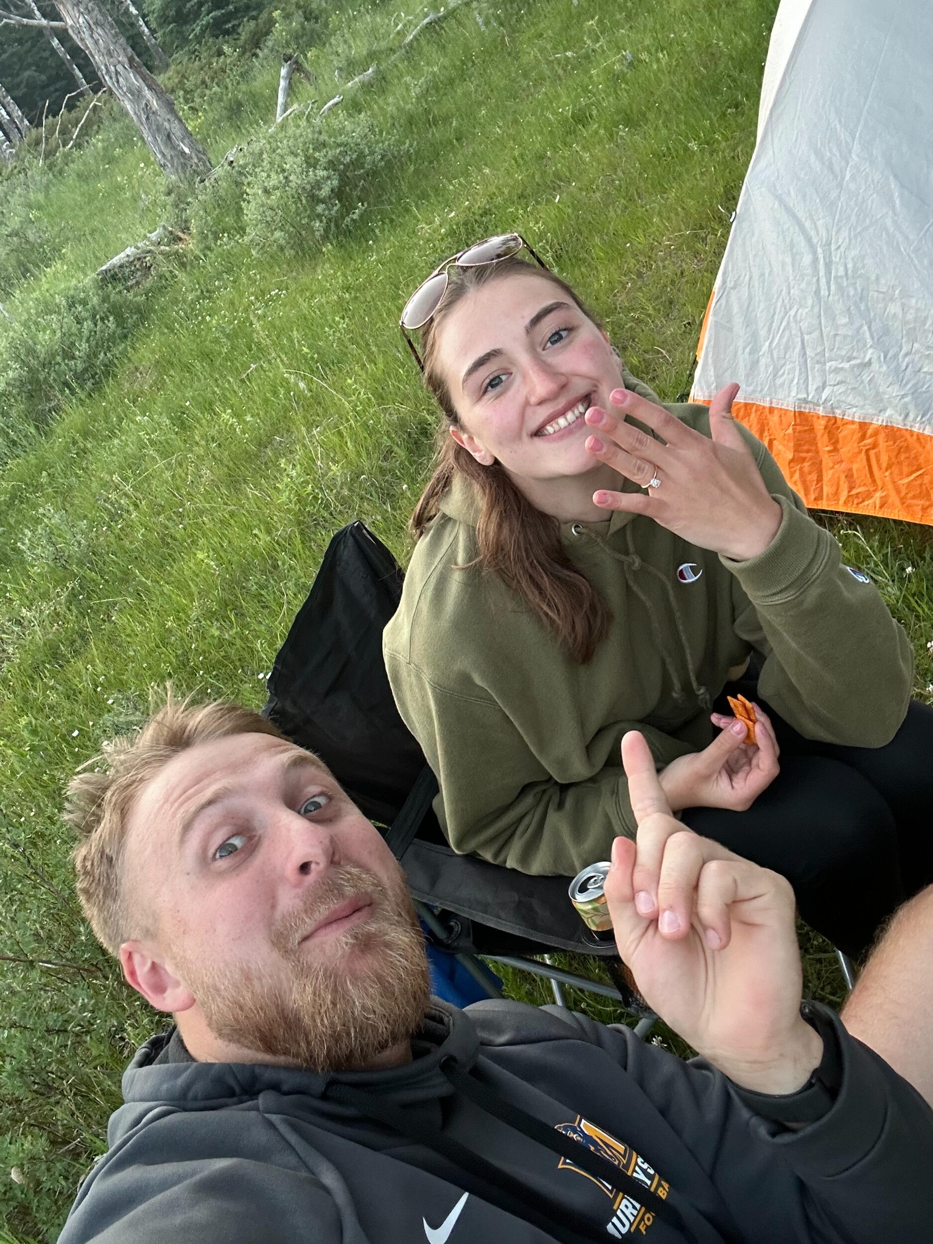 Jayden proposed to Madelyn in the Black Hills!!