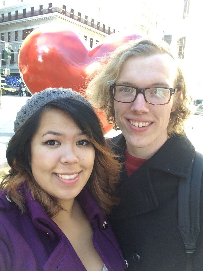 Visiting SF, Jasmine started her first quarter at Cal Poly
(Bailey's hair was getting longer)