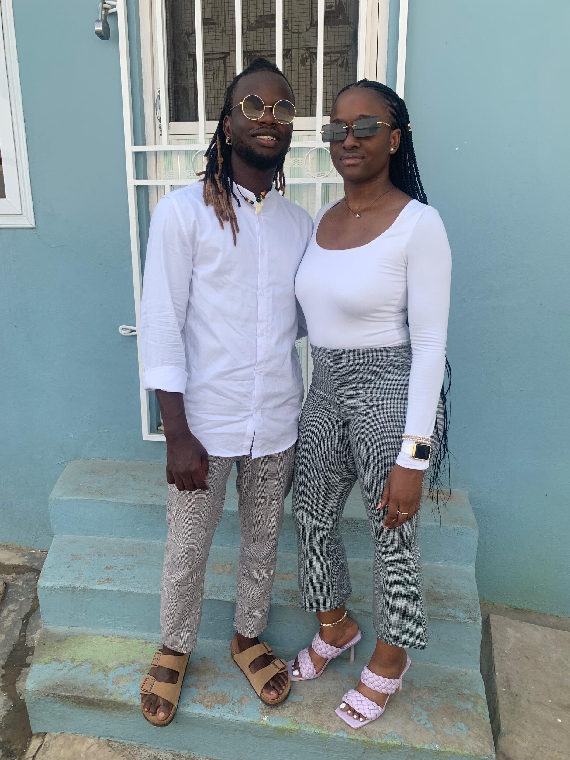 Attending a wedding reception in Ghana.