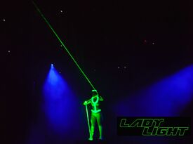 Lady Light Laser Girl Act - Circus Performer - Las Vegas, NV - Hero Gallery 2