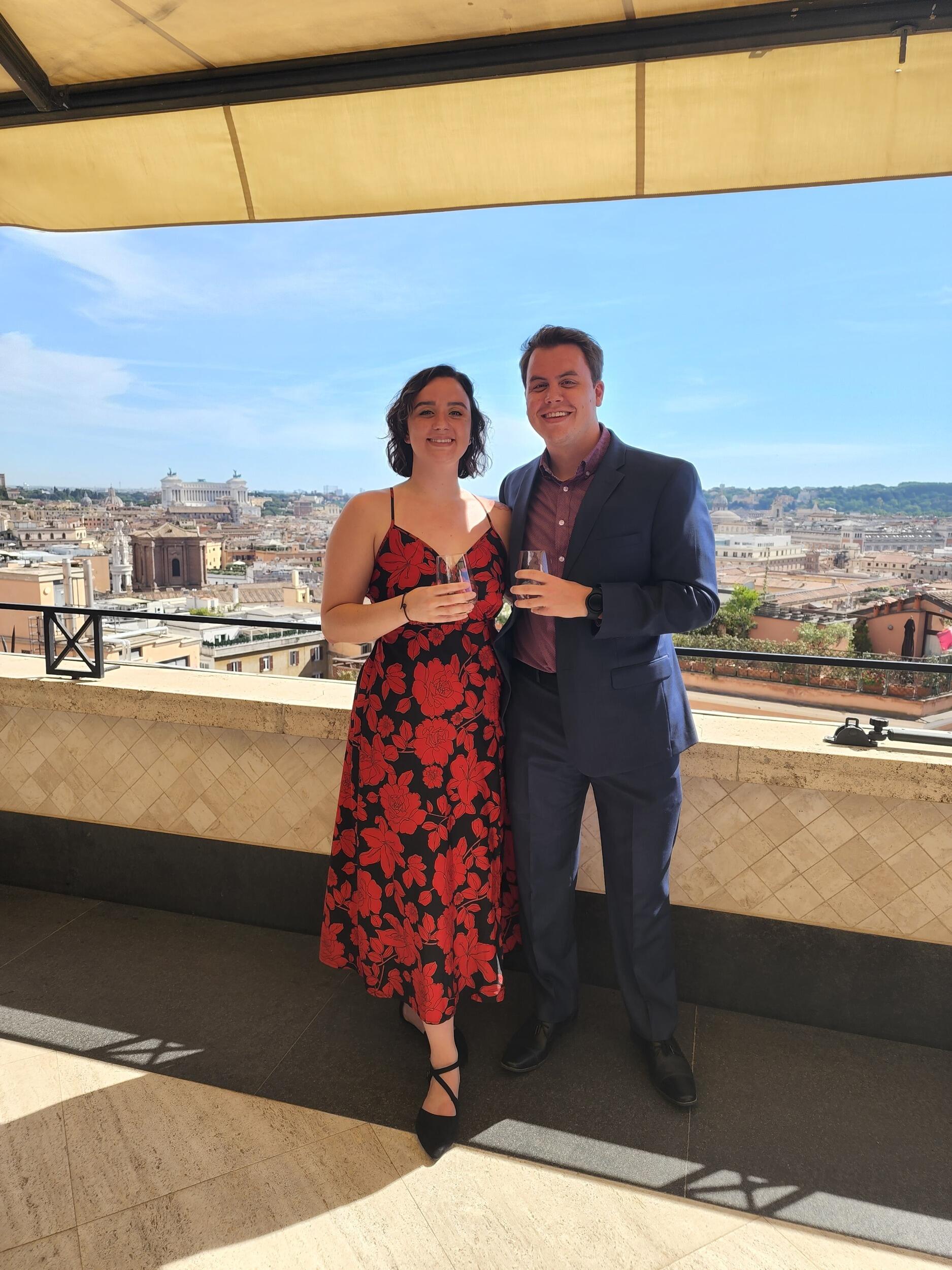 Paul and Hayley get married in Rome!