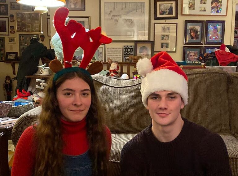 1st Christmas, shortly after beginning to date