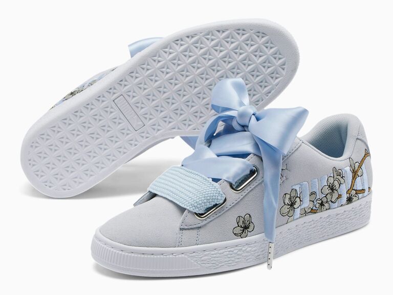 cute wedding tennis shoes