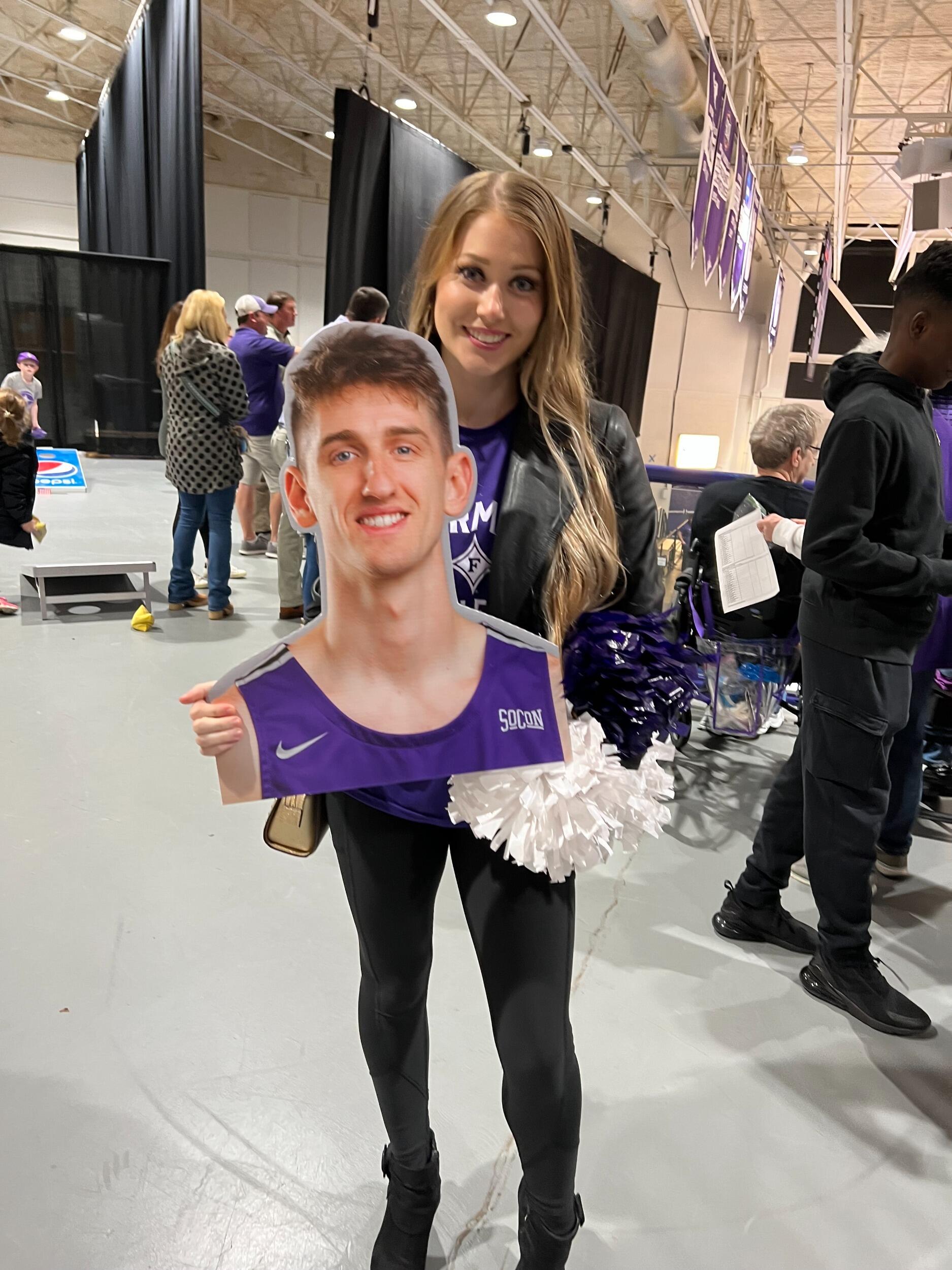 Meredith might have stolen this Jonny fat head from the Marketing Team  ;)