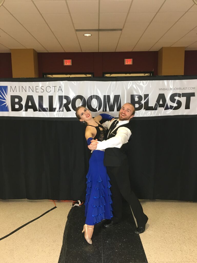 They quickly formed a dance partnership and began practicing together.