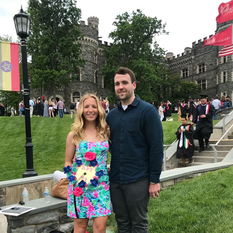 Kasey's college graduation