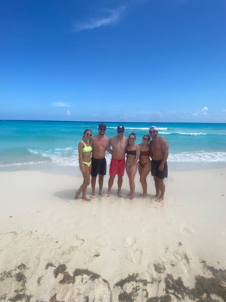 Ryan's first time leaving the country-Mexico with friends!