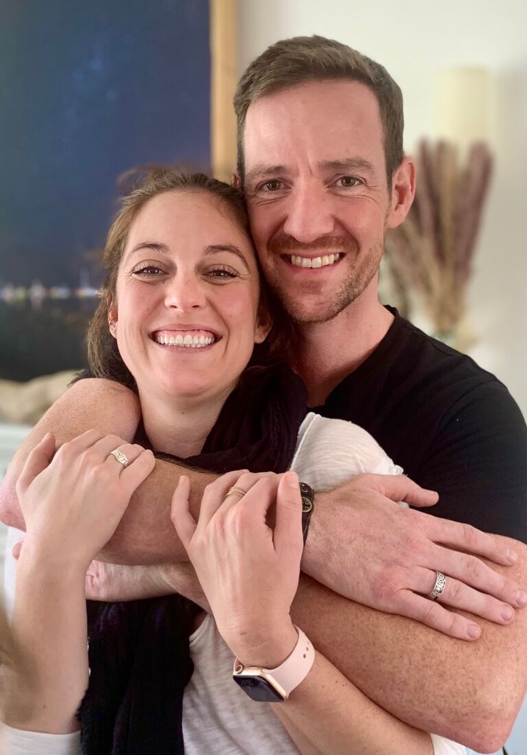 We visited the family in Virginia together as a couple!