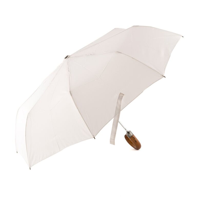 White umbrella with 