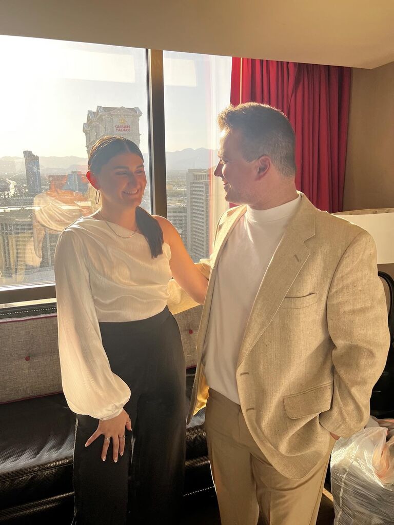 Our first Vegas trip together