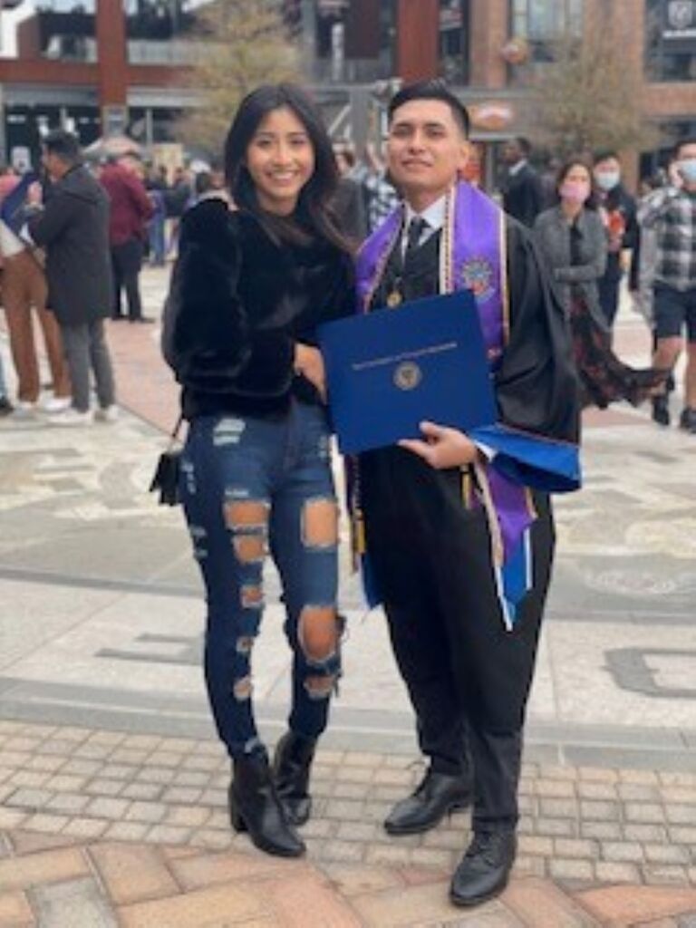 Rick's graduation.