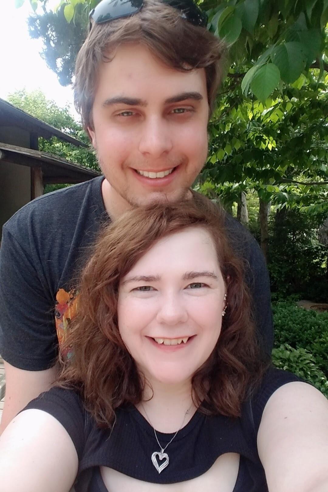 Como Park Japanese Gardens: After JJ Graduated and moved back to Illinois, we started dating long distance. One of our first dates was at Como Park!