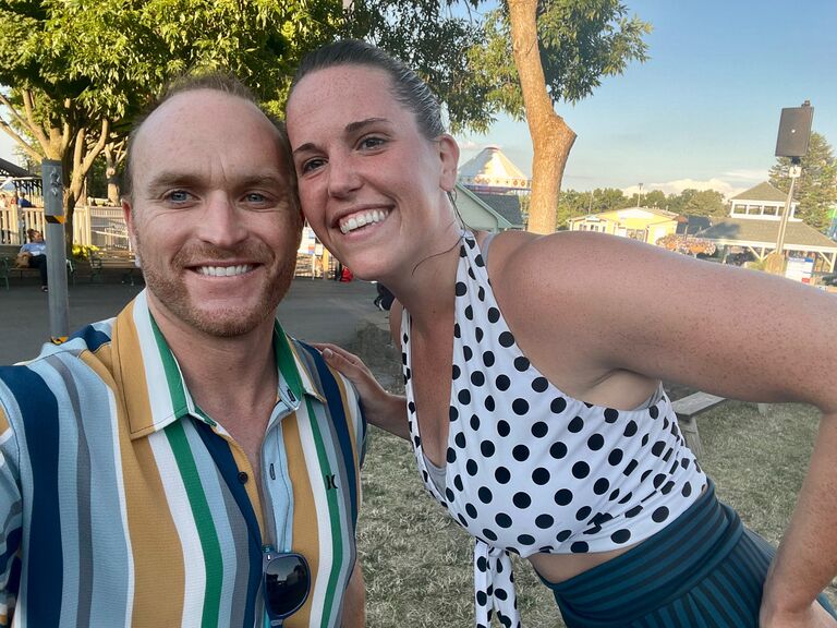 Jeff supported Caitlin as she moved to New York for the summer to perform in her first circus contract as an acrobat for three months.